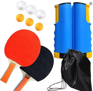ProSpin | Mejora tu juego - Set profesional de paleta de ping pong con red retráctil y pelotas